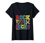 Photo Gallery donna rock your socks world down syndrome awareness day kids maglietta con collo a v Photo Gallery donna rock your socks world down syndrome awareness day kids maglietta con collo a v