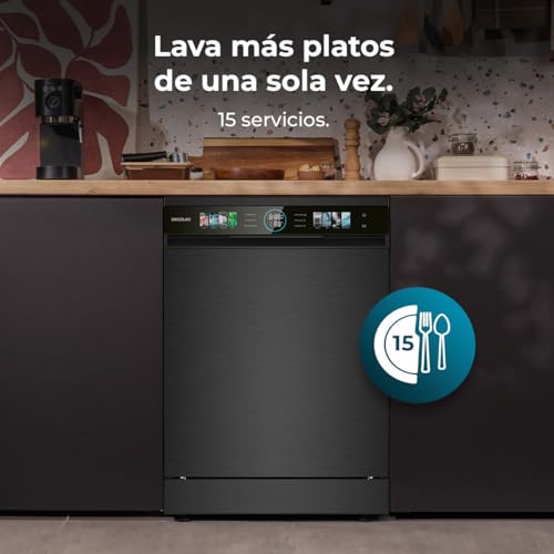 Lave-Vaisselle Cecotec Bolero Aguazero 6320 – 15 Couverts, Smart Wash, Turbo Dry+ - vue 4