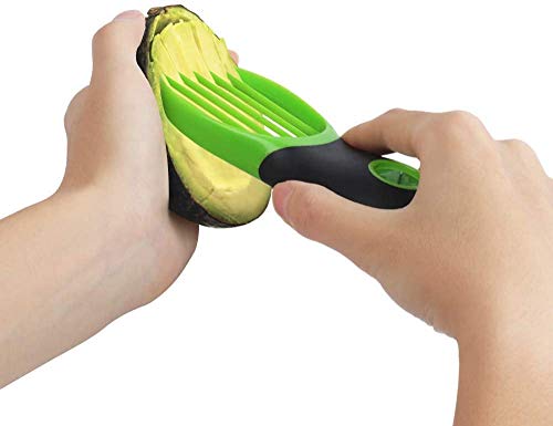 Ortarco Avocado Cutter 3 in 1 Avocado Slicer Avocado Peeler Fruit Peeler Kitchen Tools - Thumbnail 7
