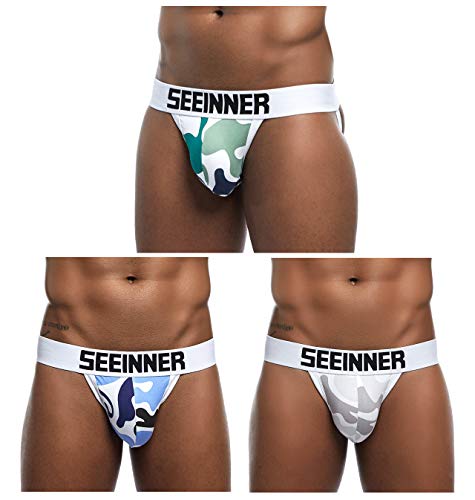 Arjen Kroos Jockstrap para Hombre Slips Tangas Suspensorios para Hombre sexywear Transpirable Ropa Interior