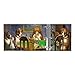 Dogs Playing Poker by C.M.Coolidge 3 Ring Binder - Full Wrap - 3