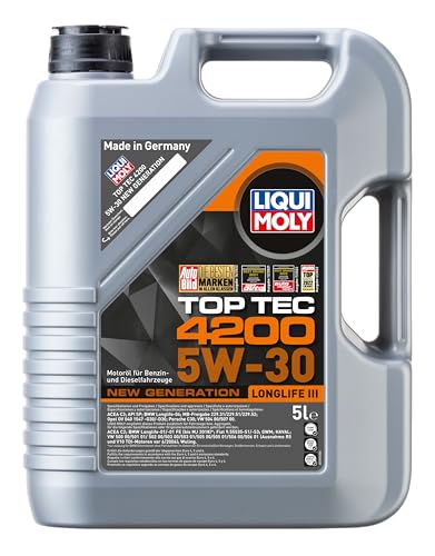 エンジンオイル トップテック4200 5W30 5L LIQUIMOLY リキモリ 20904