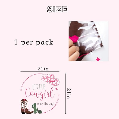 Vinilo decorativo Cowgirl Pink 10 x 2 x 2 pulgadas miniatura 2