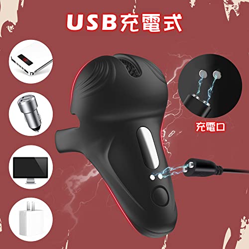 電動コックリング ペニスリング 男性用 バイブ付き 会陰マッサージ器 SENSIVO 【10種類振動モード 会陰部 睾丸 三点同時刺激 男女共用】 大人のおもちゃ 人気 アダルトグッズ オナニーグッズ あだるとグッズ 亀頭バイブ ペニス責め 乳首刺激 シリコン製 高弾力 USB充電 生活防水 強力振動 静音 - 画像5