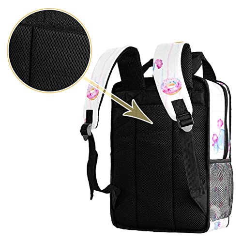 Sac à dos pour garçons confortable à bretelles réglables rose - 4