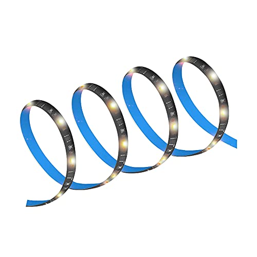 Preisvergleich Produktbild XLayer Smart Echo Lichtband LED Strip 3m Schwarz, Mehrfarbig Dimmbar