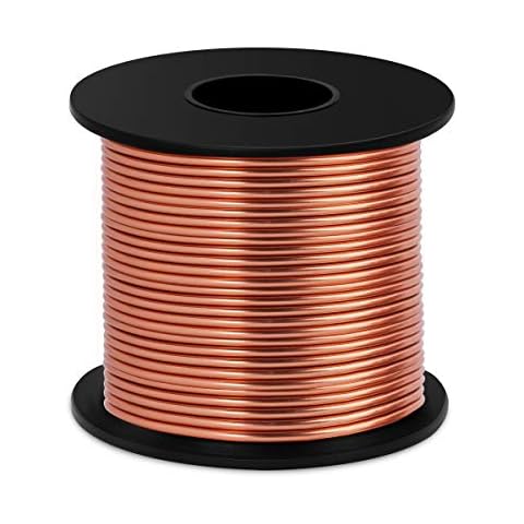 Aluminum Craft Wire,1mm 2mm 3mm Copper Aluminum Wire for Crafting Wire Soft DIY Metal Craft Art Wire (2mmx29m) Cover