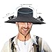Birthday Gifts for Men Dad Husband Outdoor Wide-Brimmed Sun Hat with 2 Solar Fans,Rechargeable Built-in Fan Fisherman's Cap, Outdoor Fishing Sun Protection Gear Multi