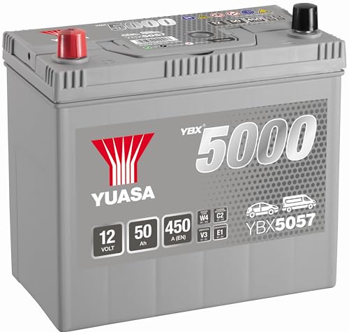 YUASA Batterie 50, Ah 450, A/EN YBX5057 L 238mm B 129mm H 223mm