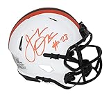 Jeremiah Owusu-Koramoah Signed Cleveland Browns Lunar Mini Helmet BAS