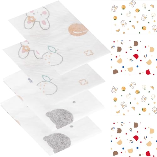 Manteles individuales para niños, juego de 20 unidades, manteles individuales adhesivos para niños pequeños, manteles individuales desechables para viajes, restaurantes, tema de animales, multicolor