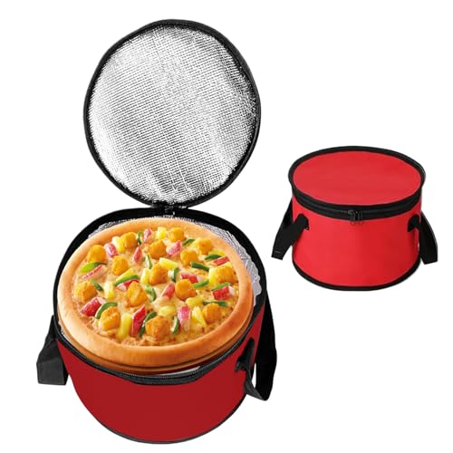 Bolsa de aislamiento de sombreado circular - bolsa enfriadora de aislamiento, portador térmico de alimentos | Bolsa de almuerzo reutilizable y elegante para almacenar alimentos, comidas interiores