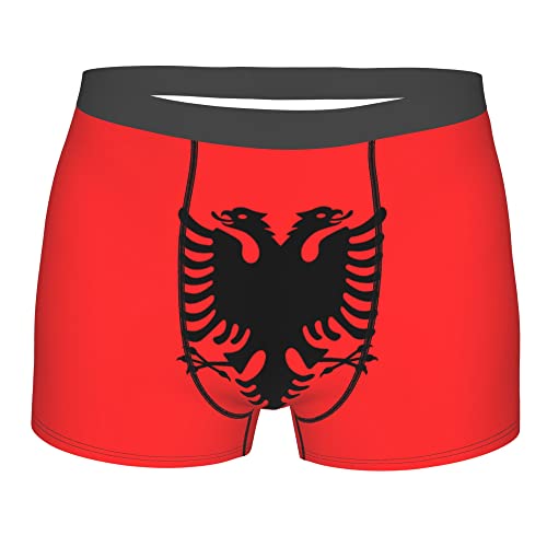 SMAZDFXX Italia Italien Italienische Flagge Herren-Boxershorts, Unterwäsche, atmungsaktiv, dehnbar, mit Tasche für Männer, Jugendliche