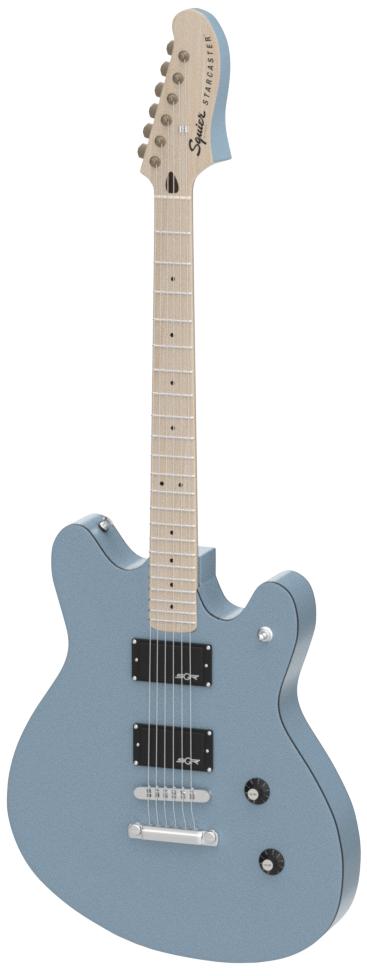 Squier Contemporary Active Starcaster Ice Blue Metallic MN 