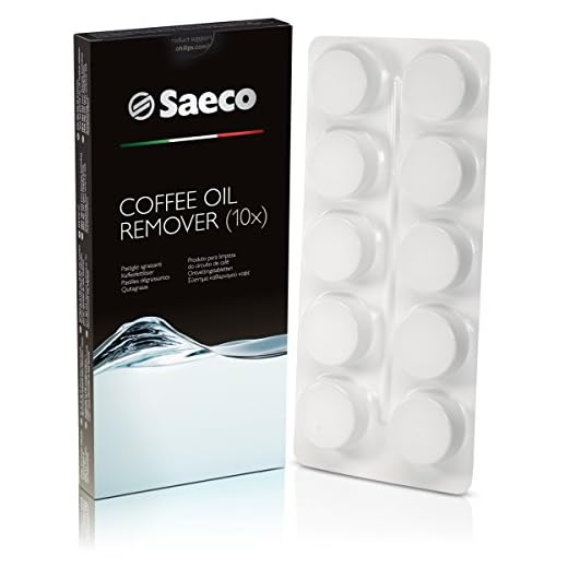 Saeco CA6704/99 Kaffeefettlöser-Tabletten (für Kaffeevollautomaten) 1er Pack (10 x 1,6 g)
