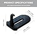 Car Door Step,Folding Aluminum Alloy Car Step,Universal Fit Car Roof Access,500lbs Load Capacity,fits Most Cars, SUVs and Trucks Step,with Glass Breaker Safety Hammer,Roof Rack Accessories(Black)