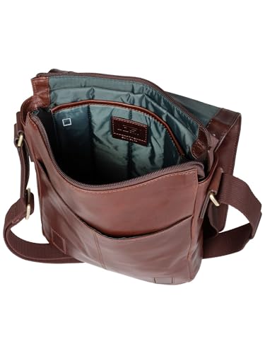 Jost Unisex Adulto Skagen BOLSO, Redbrown