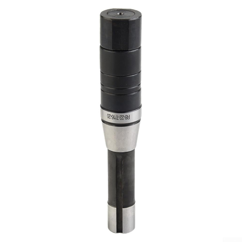 Produktbild von R8 Fräsdorn 22 Mm – Horizontaler Fräserhalter, 189 Mm, 7/16-20 Gewinde, Schwarz Oxidiert, Für Bridgeport & Stummelfräsmaschinen