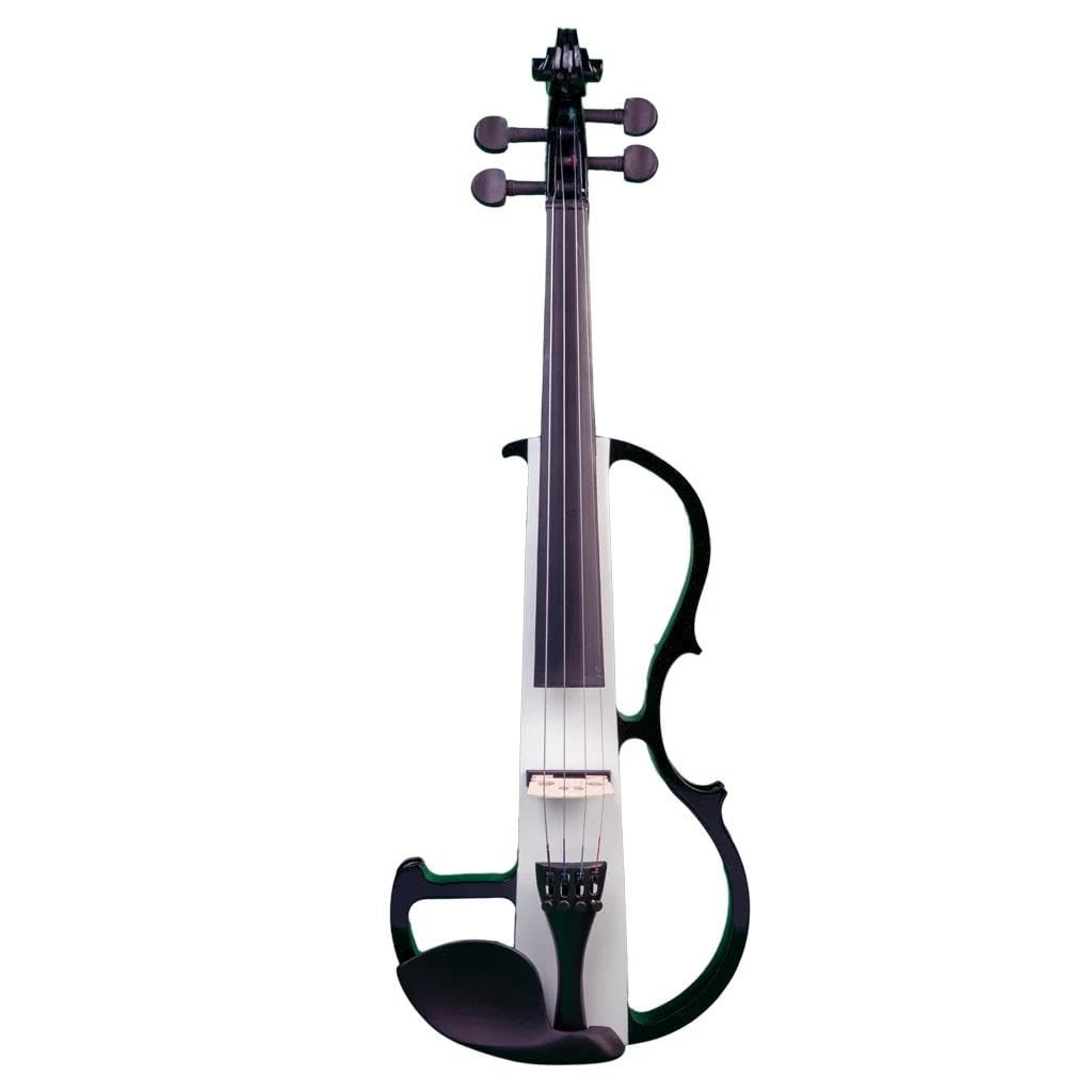 Violine Set 4/4 elektrische Violine Geige Solide Violine Starter Kit mit Fall Bogen Audio Kabel Saiten Stille Anfänger Violine SET