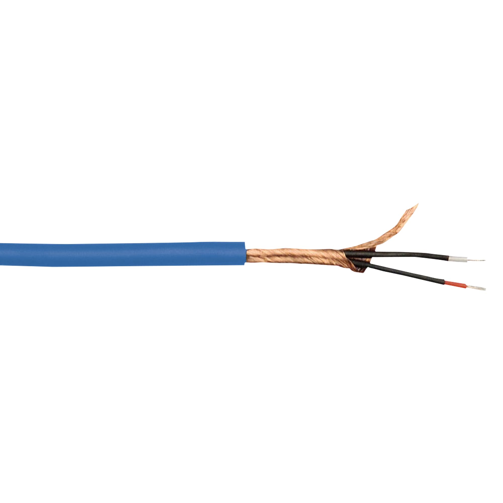 DAP MC-226U - Cable para micrófono (doble aislado), color azul