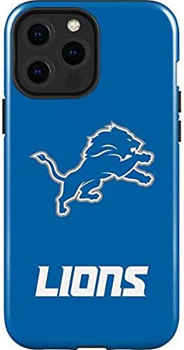 Skinit Impact Phone Case Compatible with iPhone 13 Pro Max - Officially Licensed NFL Detroit Lions Large Logo Design