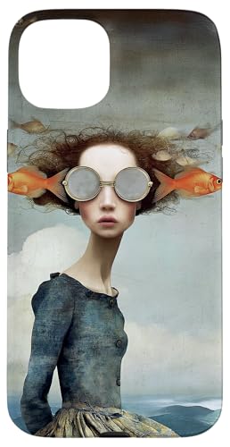  C̃~[Y V[ȃt@^W[ |[g[g A[gfUC X}zP[X iPhone 15 Plus p