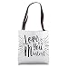 Cursive Handwriting Happy Valentines Day Love You Mostest Tote Bag