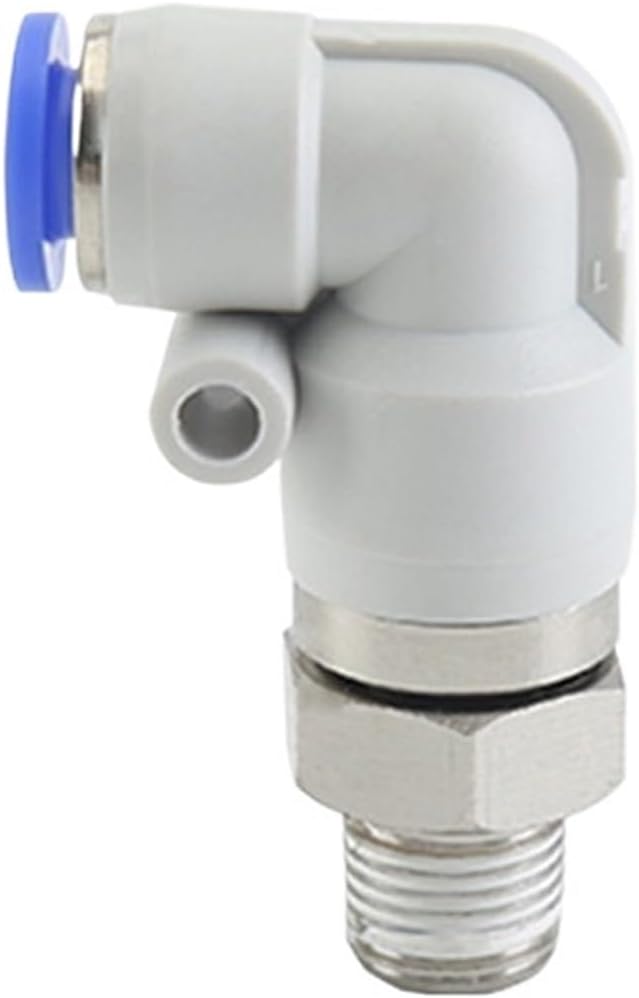 High Speed Rotary Elbow NHRL Series Multi Specification Pneumatic Fittings Plastic Quick(8mm,1-4 inch)