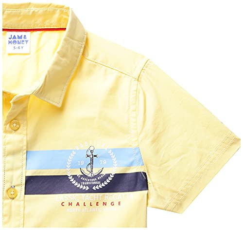 Image of Amazon Brand - Jam & Honey Boy's Regular Fit Shirt