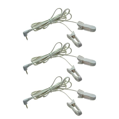 ABOOFAN 3 peças de choque elétrico Pluse Clímax Masturbação mamilo grampos labiais grampos brinquedo