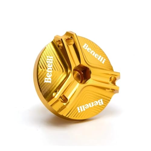 Für BENELLI TRK 502 Leoncino 500 200 BJ250 BJ500 TNT 125 300 600 502c Motorrad CNC M20*1,5 Motoröl-Einfüllstopfen(Gold-benelli)