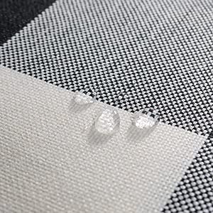 Smile Of Hope Black White Buffalo Plaid Placemats Place Mats 13 X 19 Inches Linen Checkered Double Layer Placemat Decorative Kitchen Table Mats, Waterproof Heat Resistant Non Slip Durable Set Of 4 #TOP5