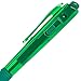 Pentel Wow! Retractable Ballpoint Pens, (1.0mm), Medium Line, Green Ink, Box of 12 (BK440-D)