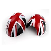 Spiegelkappen Für Mini Cooper R50 R53 2002-2006 - Seitenspiegel Abdeckung Schwarz