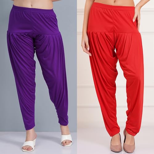 Image of Buy That Trendz Patiala Salwar for Women Relaxed Fit Viscose Patiyala Salwar Harem Bottom Pants