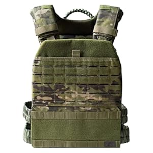 TRIBE WOD Adjustable Weighted Vest, Weight Vest for Men and Women Workout, Designed for Endurance Strength and Cross-Training Vest, Training Weight Vest