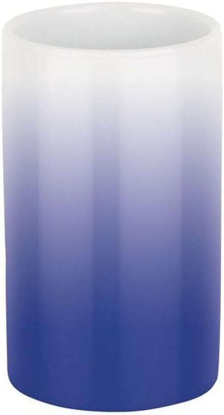 Spirella Porcelain Tube Gradient Tumbler, Navy