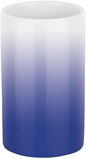 Spirella Tubo de Vaso de cerámica Azul Degradado