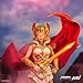 Mondo She-Ra Figurine - 1/6 Scale Golden Princess of Power Action Figure with Accessories - White/Blue, Collectible for All Ages