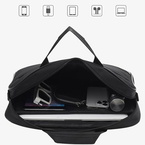 Maletín para laptop 15.6 pulgadas ligero y grande miniatura 4