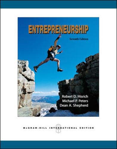 Entrepreneurship 007125952X Book Cover