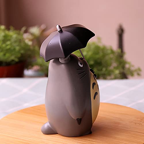 Totoro Fairy Garden Figurines Miniature Desktop Decoration 3Pcs Cartoon Totoro Resin Car Accessories,My Neighbor Totoro Action Figure #TOP2