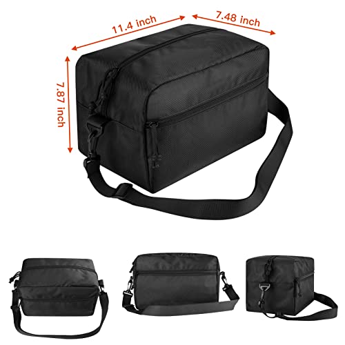 Xxerciz Fishing Tackle Bag, Large Water-Resistant Nylon Fishing Tackle Storage Shoulder Bag With Adjustable Shoulder Strap, Can Hold 4 Pack 3600 Tackle Box #TOP1