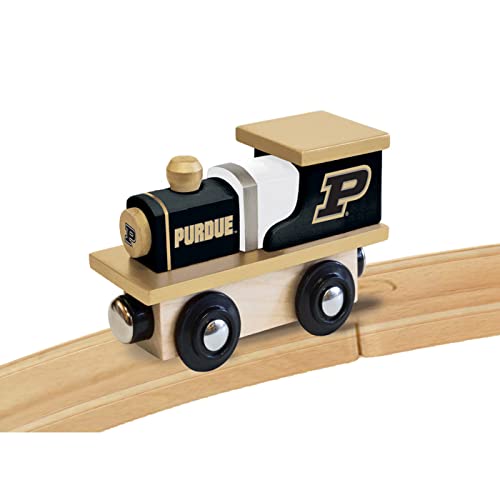 Masterpieces 41937 Wood Train Engine - Ncaa Purdue Boilermakers - Officially Licensed Toddler & Kids Toy thumb #2