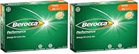Berocca Energy Orange Flavour 45 Effervescent Tablets (Pack of 2)