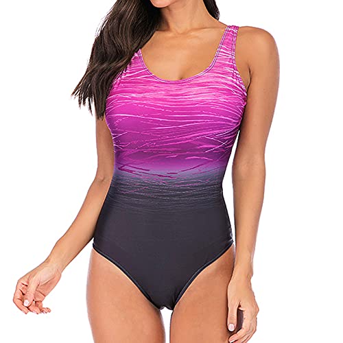 Traje de baño de una forma para natación y días de playa talla S 5