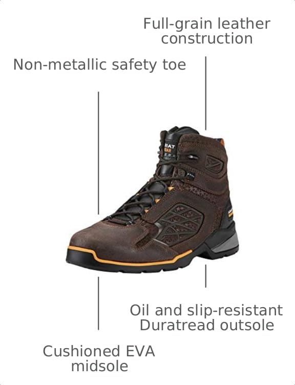 Image of Ariat Work Men's Rebar Flex 6 inch Composite Toe Work Boot