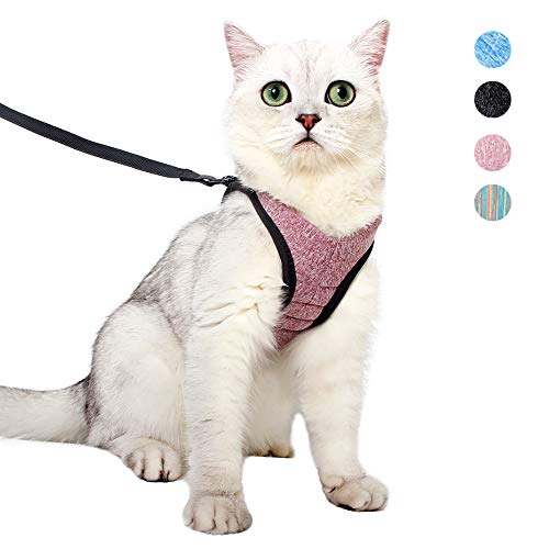 Heywean Cat Harness and Leash Set for Comfortable Walks