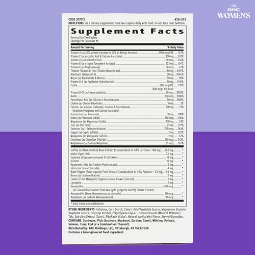 GNC Women's Energy & Metabolism Multivitamin