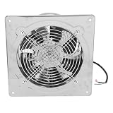 Cryfokt Ventilatives di Estrattore del Bagno Inclinazione, Ventilatore di Scarico 410 in Acciaio Inossidabile Efficiente per l'appartamento per Garage